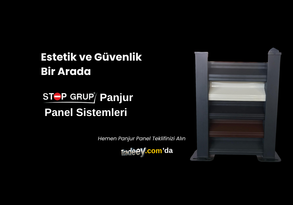 Stop Grup Panjur Panel Sistemleri – Estetik ve Güvenlik Bir Arada