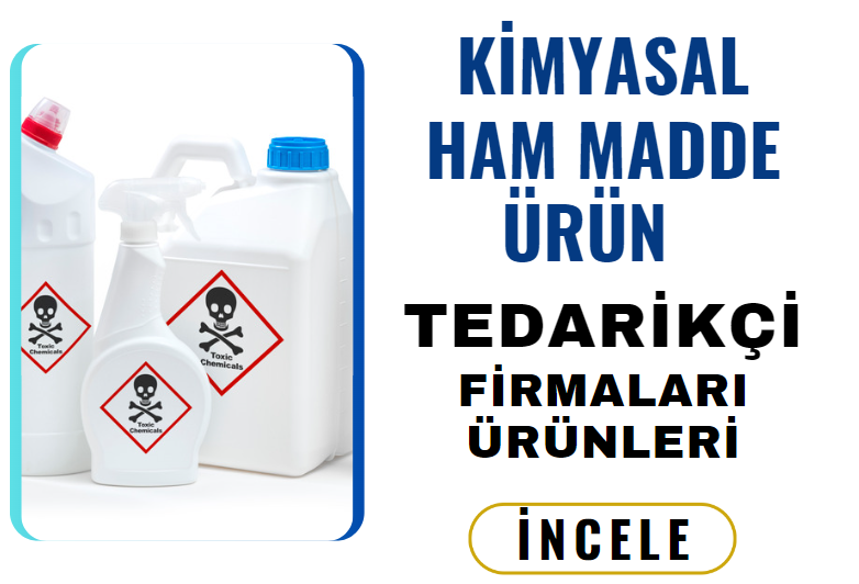 KİMYASAL HAM MADDE ÜRÜN EKİPMAN TEDARİKÇİ FİRMALARI ÜRÜNLERİ